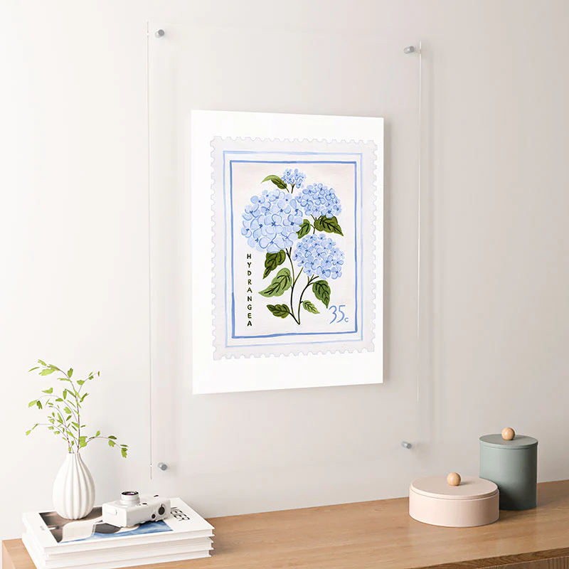 Ambers Textiles Hydrangea II Floating Acrylic Print - Image 34