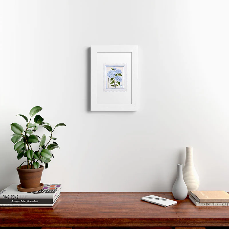Ambers Textiles Hydrangea II Framed Art Print - Image 18