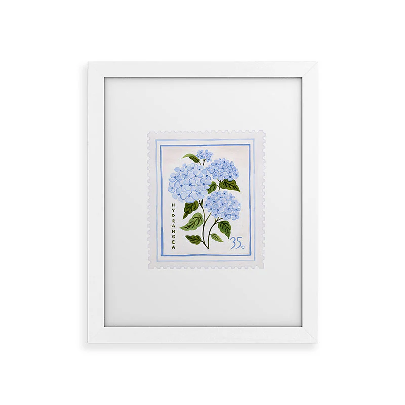 Ambers Textiles Hydrangea II Framed Art Print - Image 19
