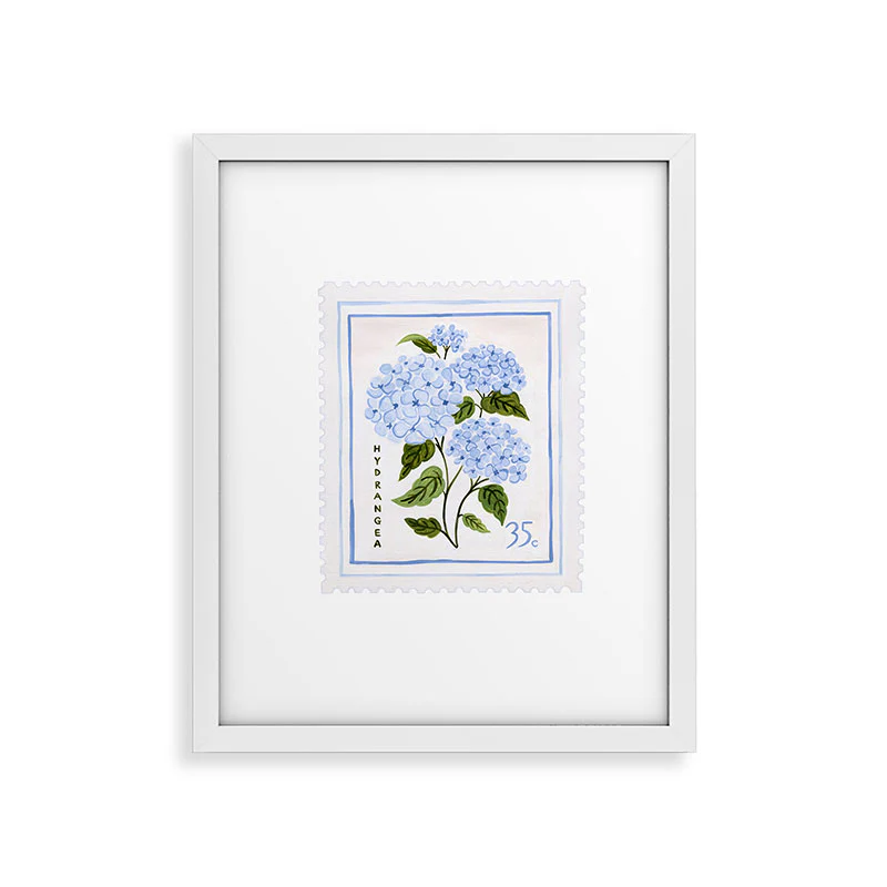 Ambers Textiles Hydrangea II Framed Art Print - Image 47