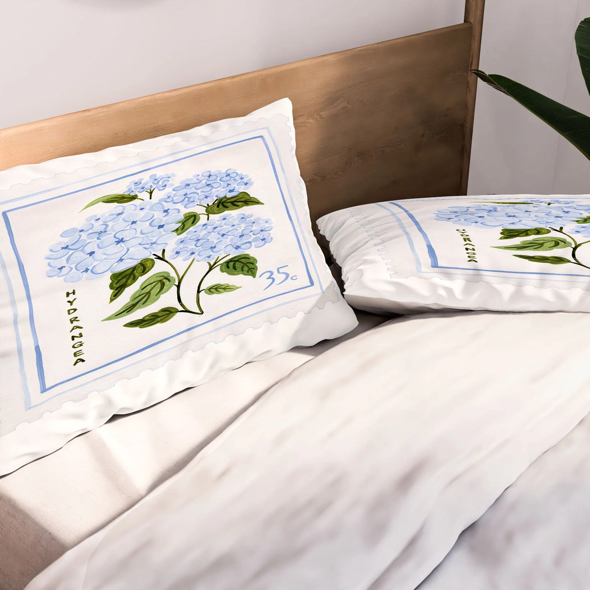 Ambers Textiles Hydrangea II Pillow Shams - Image 5