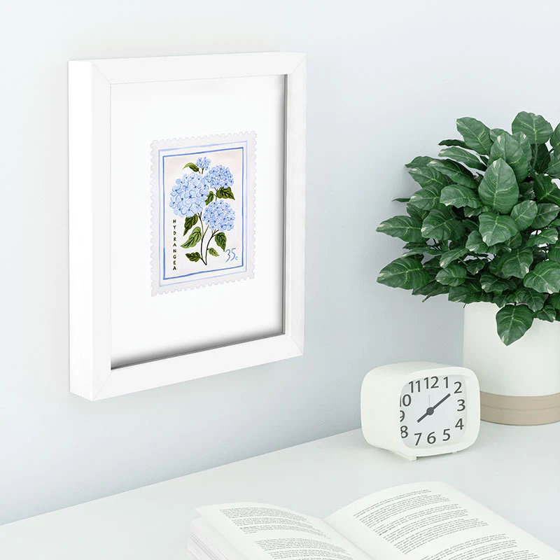 Ambers Textiles Hydrangea II Recessed Framing Rectangle - Image 4