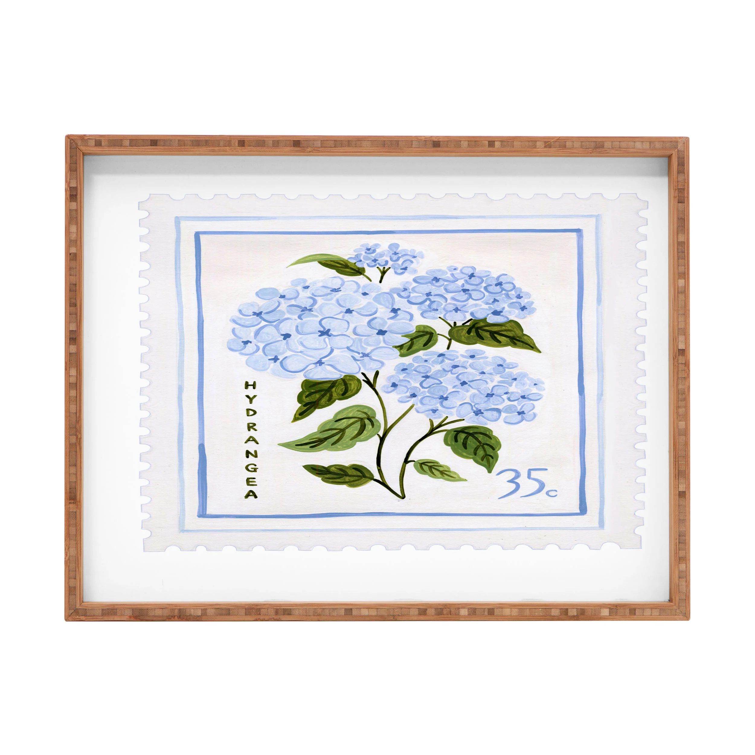 Ambers Textiles Hydrangea II Rectangular Tray