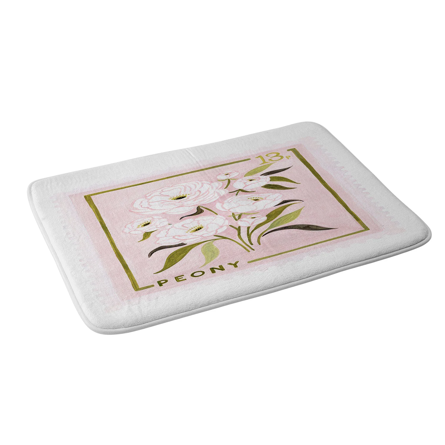 Ambers Textiles Peony 2 Memory Foam Bath Mat - Image 2