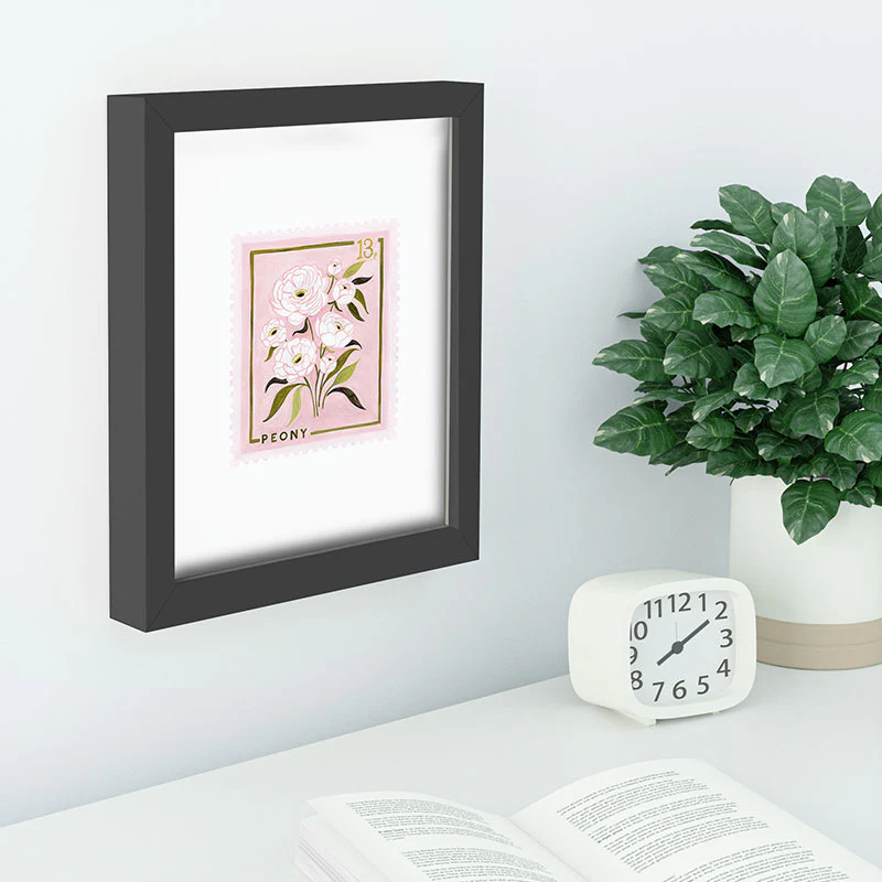 Ambers Textiles Peony 2 Recessed Framing Rectangle - Image 2