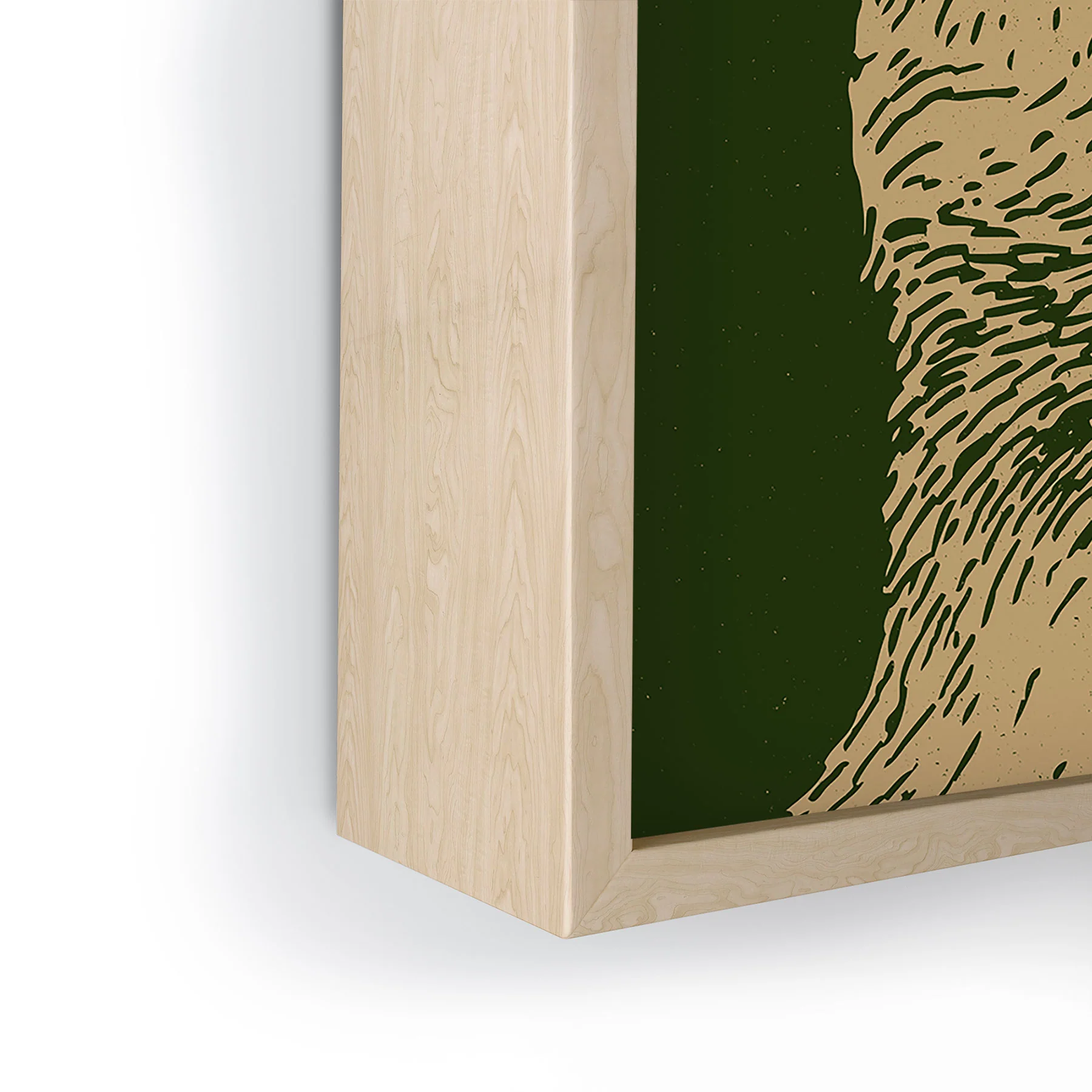 Andrew Henry Kodiak Bear Framed Mini Art Print - Image 12