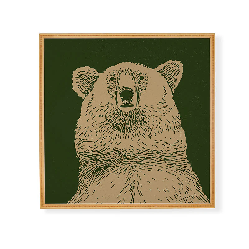 Andrew Henry Kodiak Bear Framed Wall Art - Image 5
