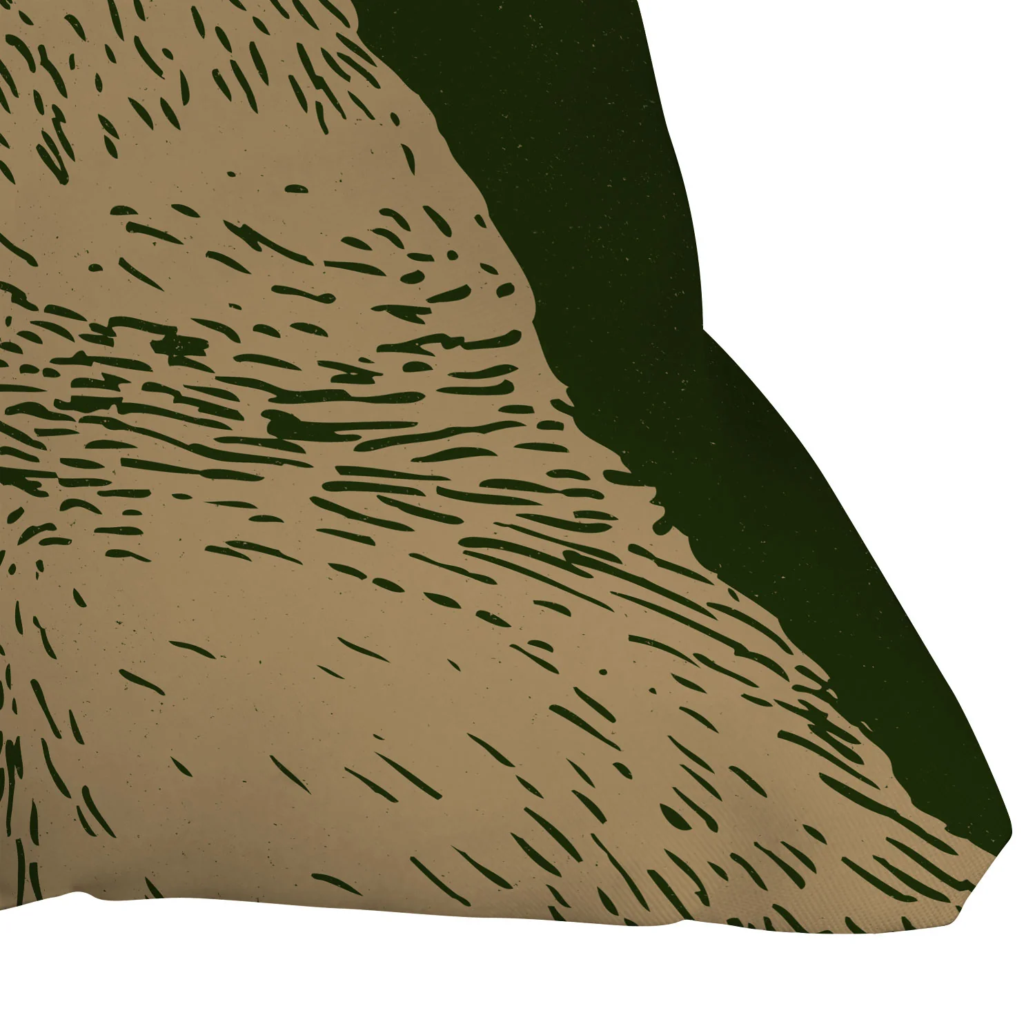 Andrew Henry Kodiak Bear Outdoor Throw Pillow - Image 9