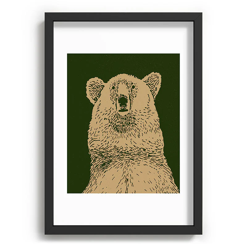 Andrew Henry Kodiak Bear Recessed Framing Rectangle - Image 9