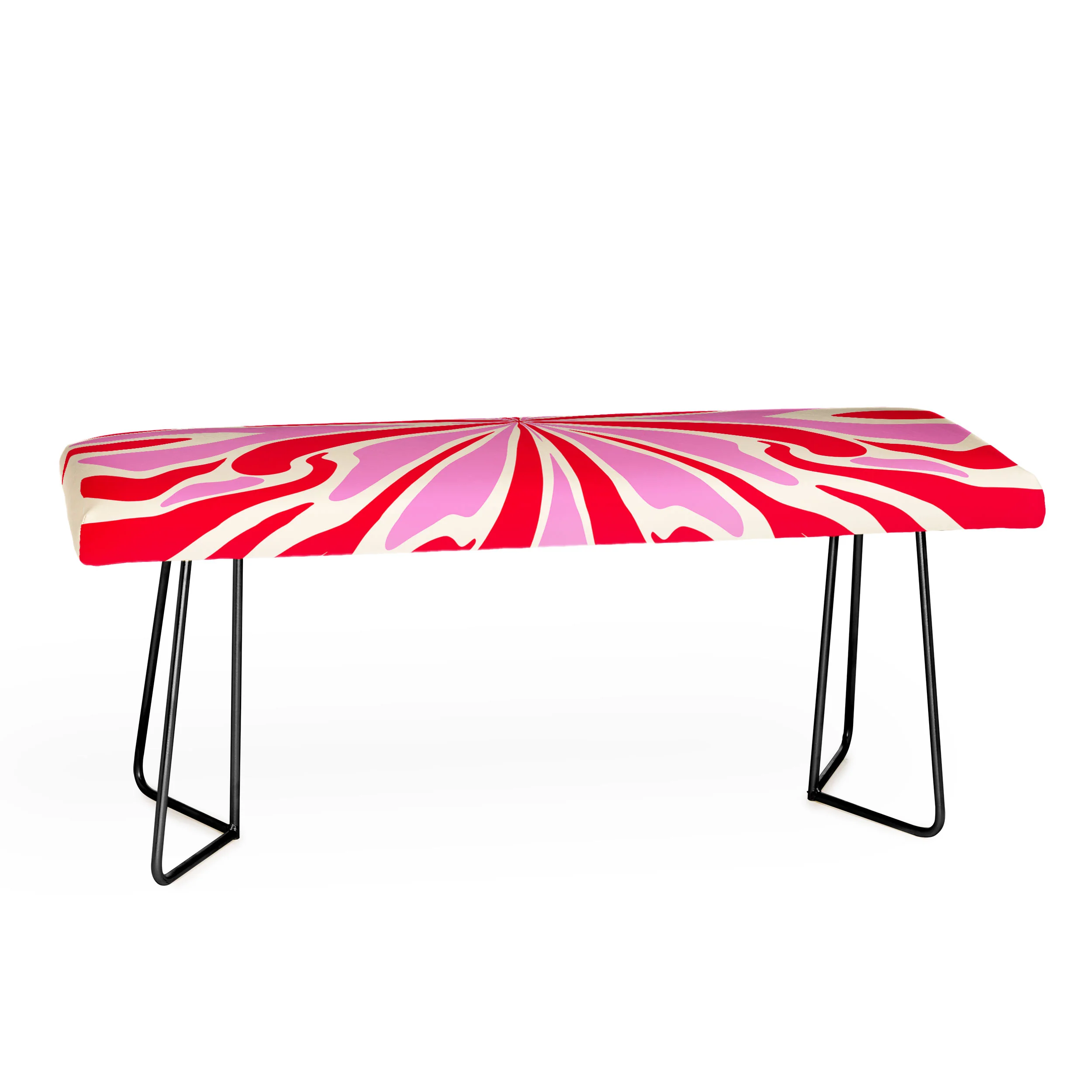 Angela Minca Abstract Symmetry Petals 1 Bench - Image 2