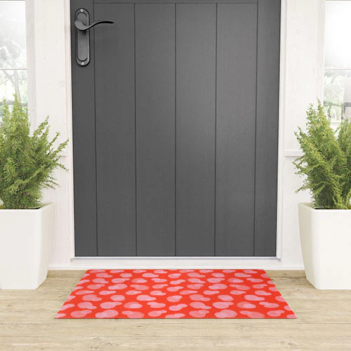 Angela Minca Cute abstract dots Welcome Mat - Image 3