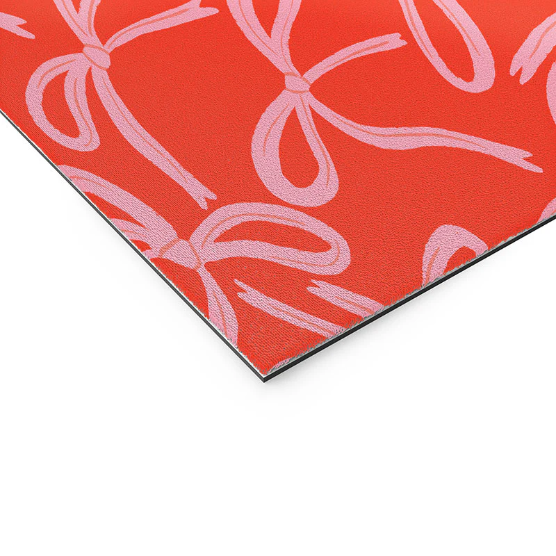 Angela Minca Cute textured coquette bows Welcome Mat - Image 6