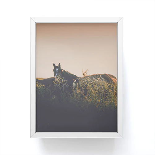 Annie Bailey Ears Framed Mini Art Print