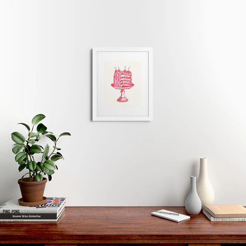 April Lane Art Pink Cake Framed Art Print - Image 20