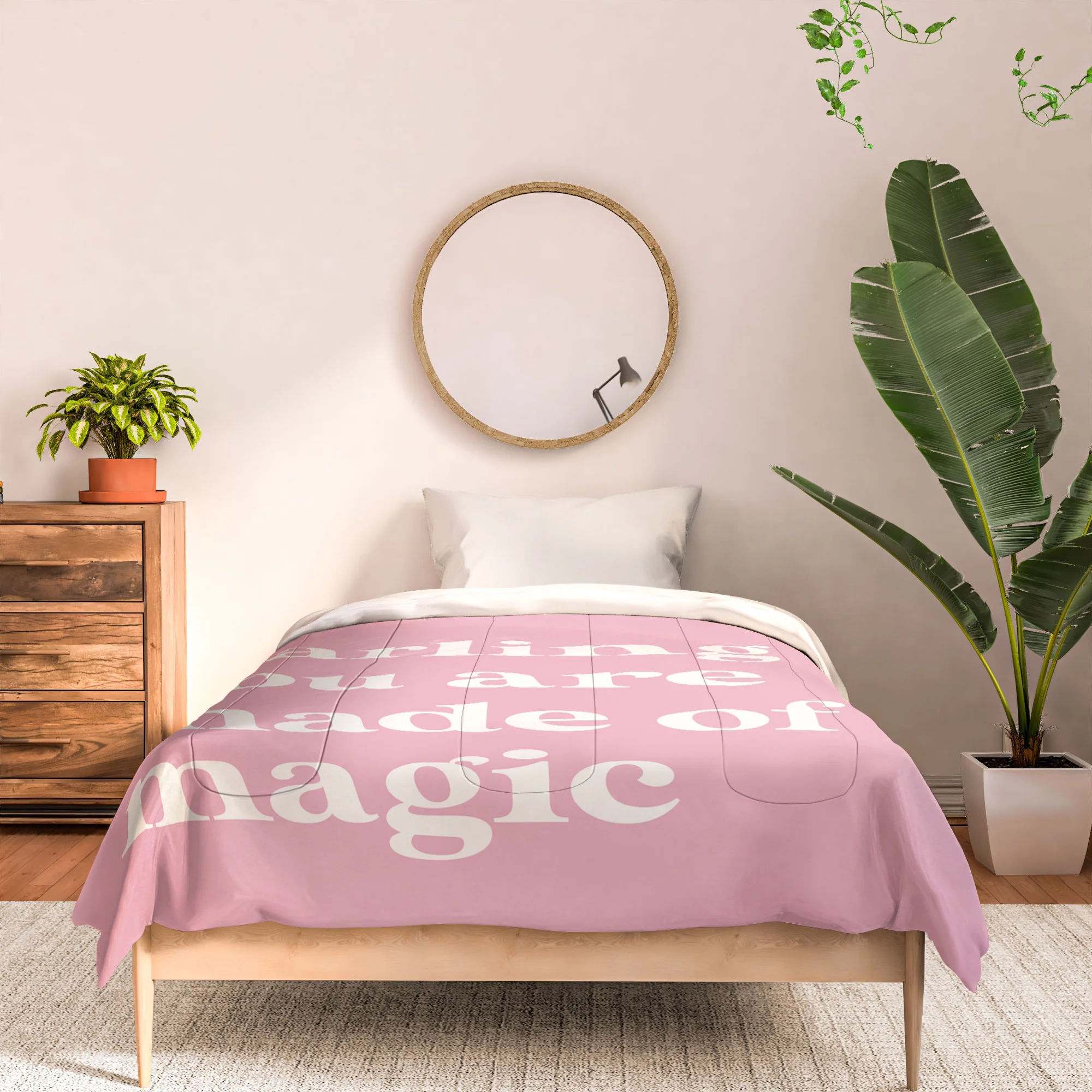 April Lane Art Pink Magic Comforter - Image 9