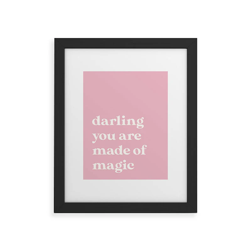 April Lane Art Pink Magic Framed Art Print - Image 7