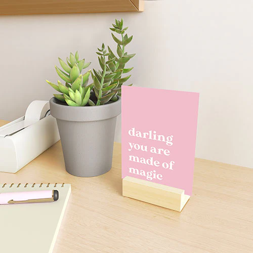 April Lane Art Pink Magic Mini Art Print - Image 3