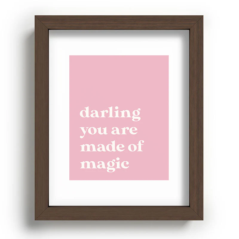 April Lane Art Pink Magic Recessed Framing Rectangle - Image 7