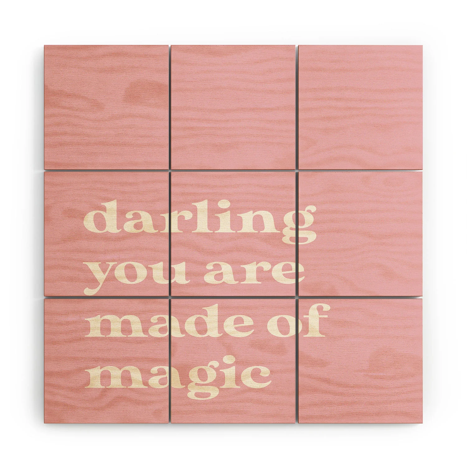 April Lane Art Pink Magic Wood Wall Mural - Image 3