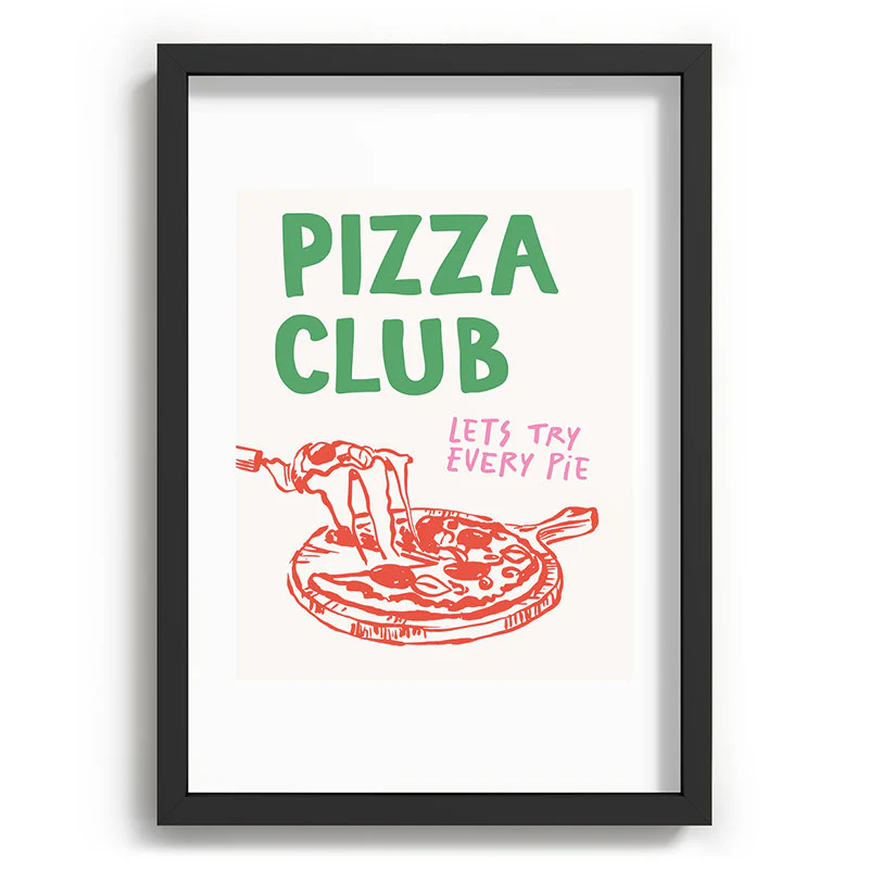 April Lane Art Pizza Club Recessed Framing Rectangle - Image 18