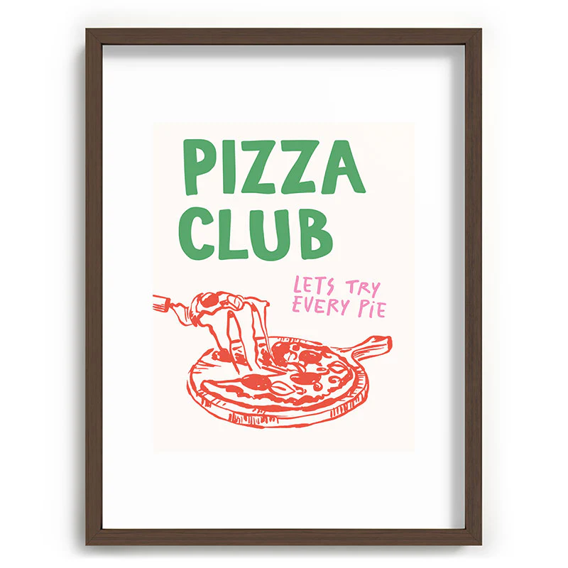 April Lane Art Pizza Club Recessed Framing Rectangle - Image 39