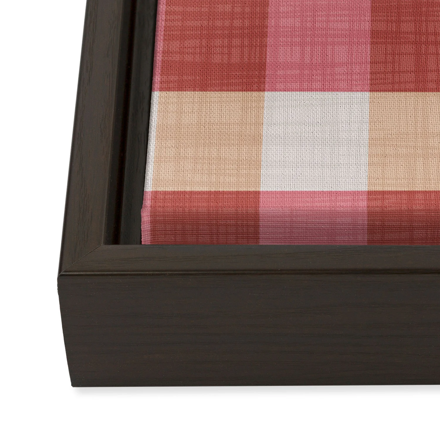 Avenie Cozy Gingham Art Canvas - Image 26