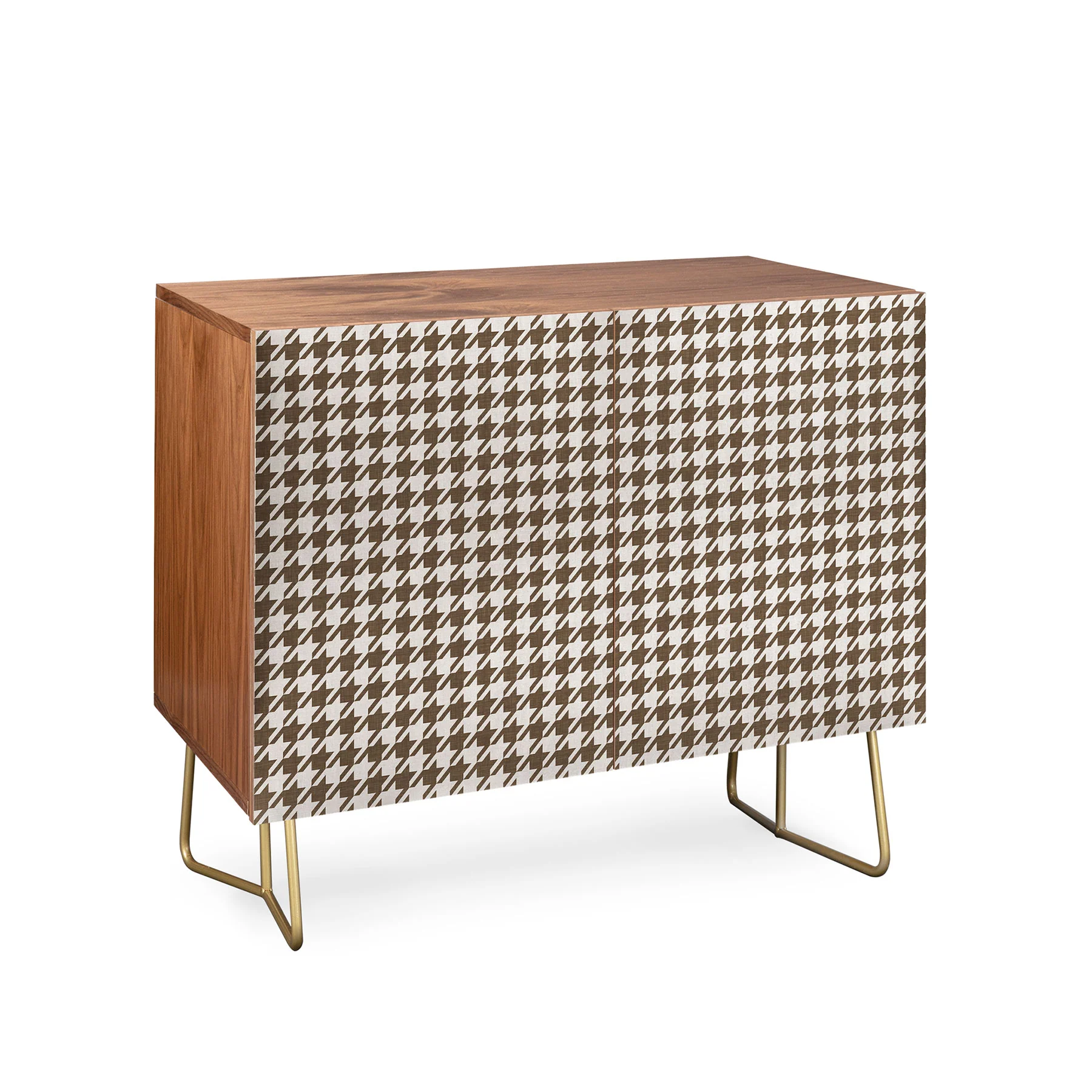 Avenie Cozy Houndstooth Credenza - Image 2