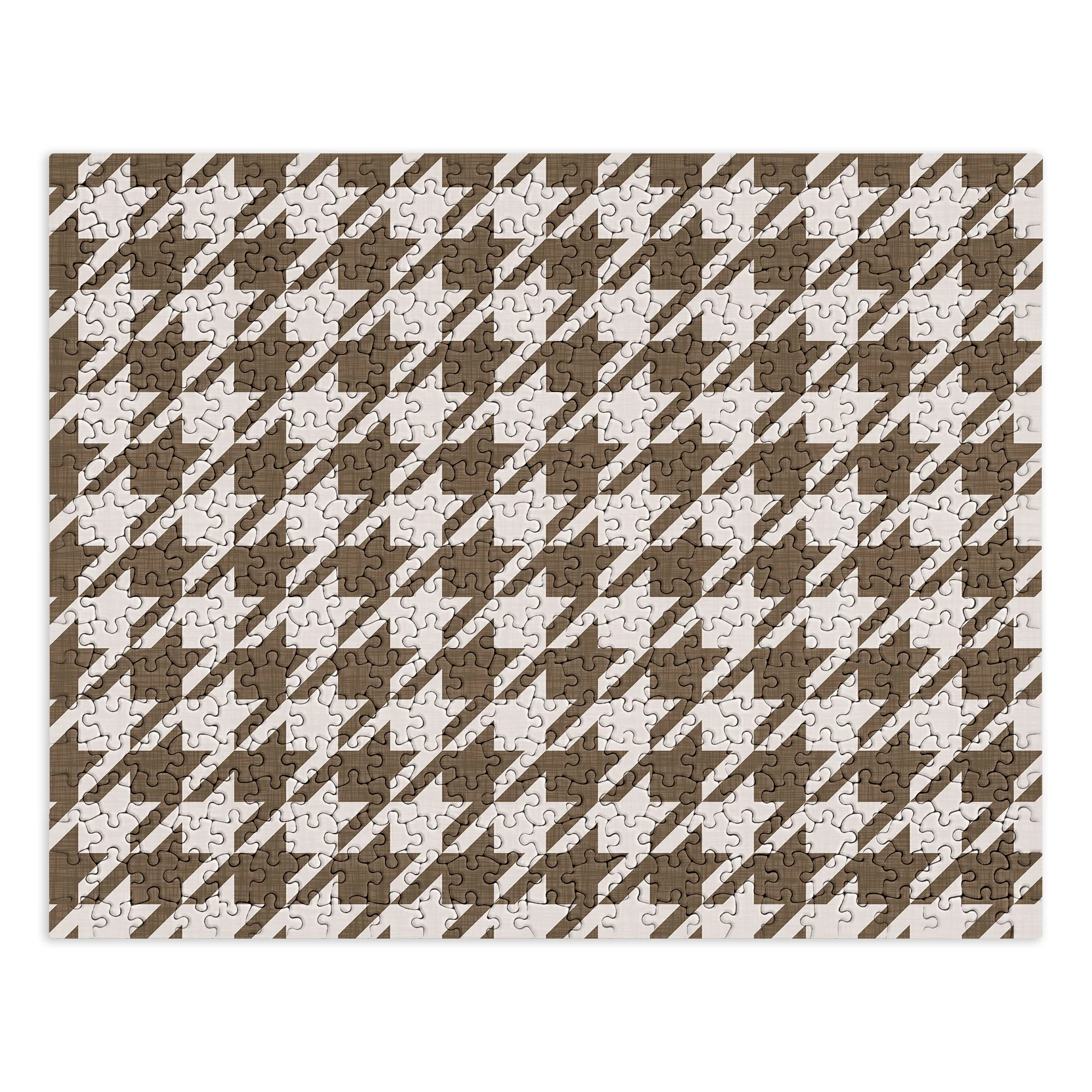 Avenie Cozy Houndstooth Puzzle - Image 2