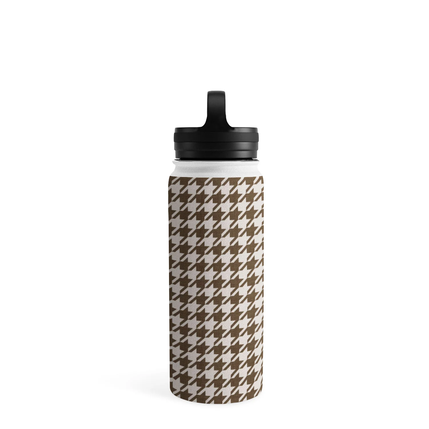 Avenie Cozy Houndstooth Water Bottle - Image 23
