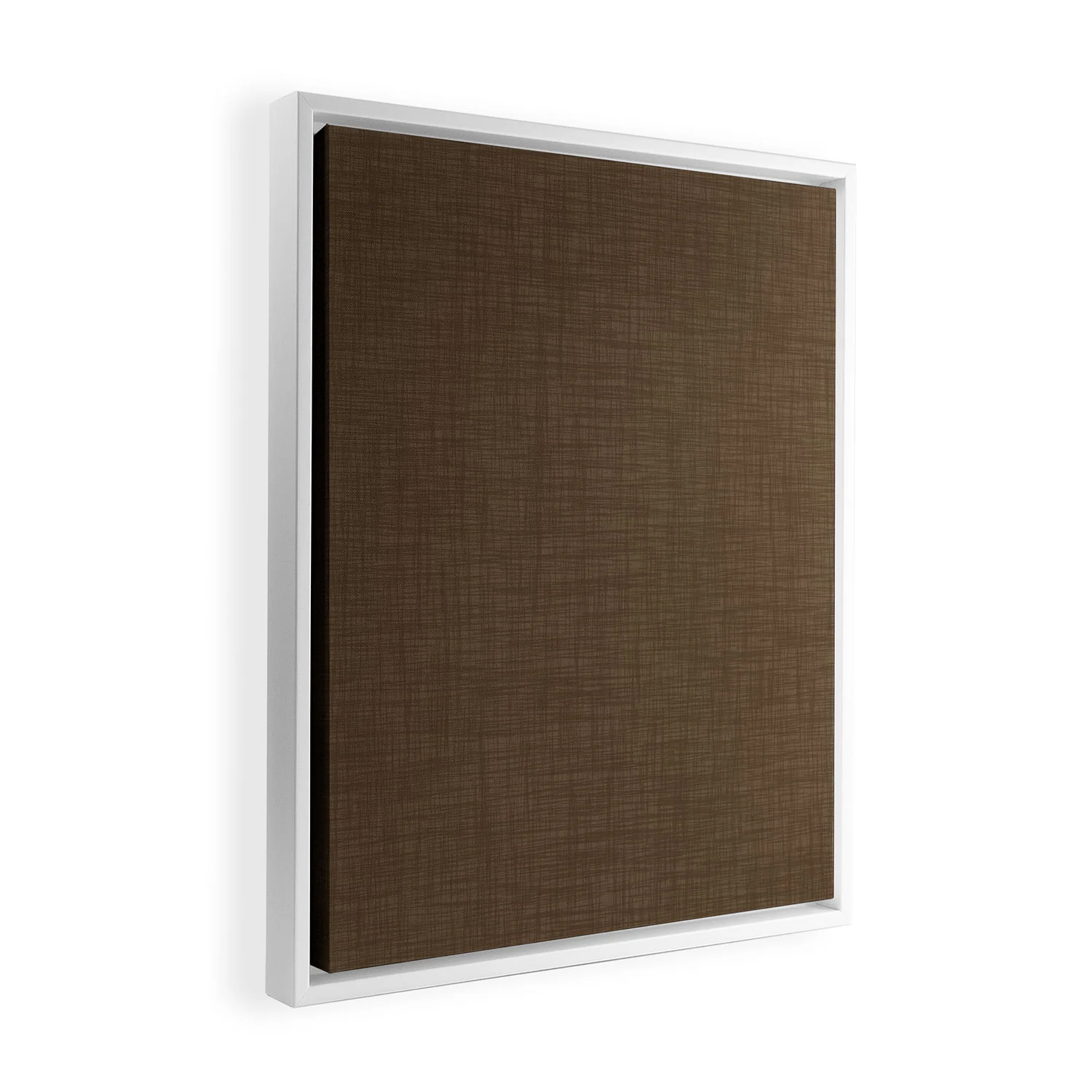 Avenie Cozy Linen Effect In Coffee Art Canvas - Image 15