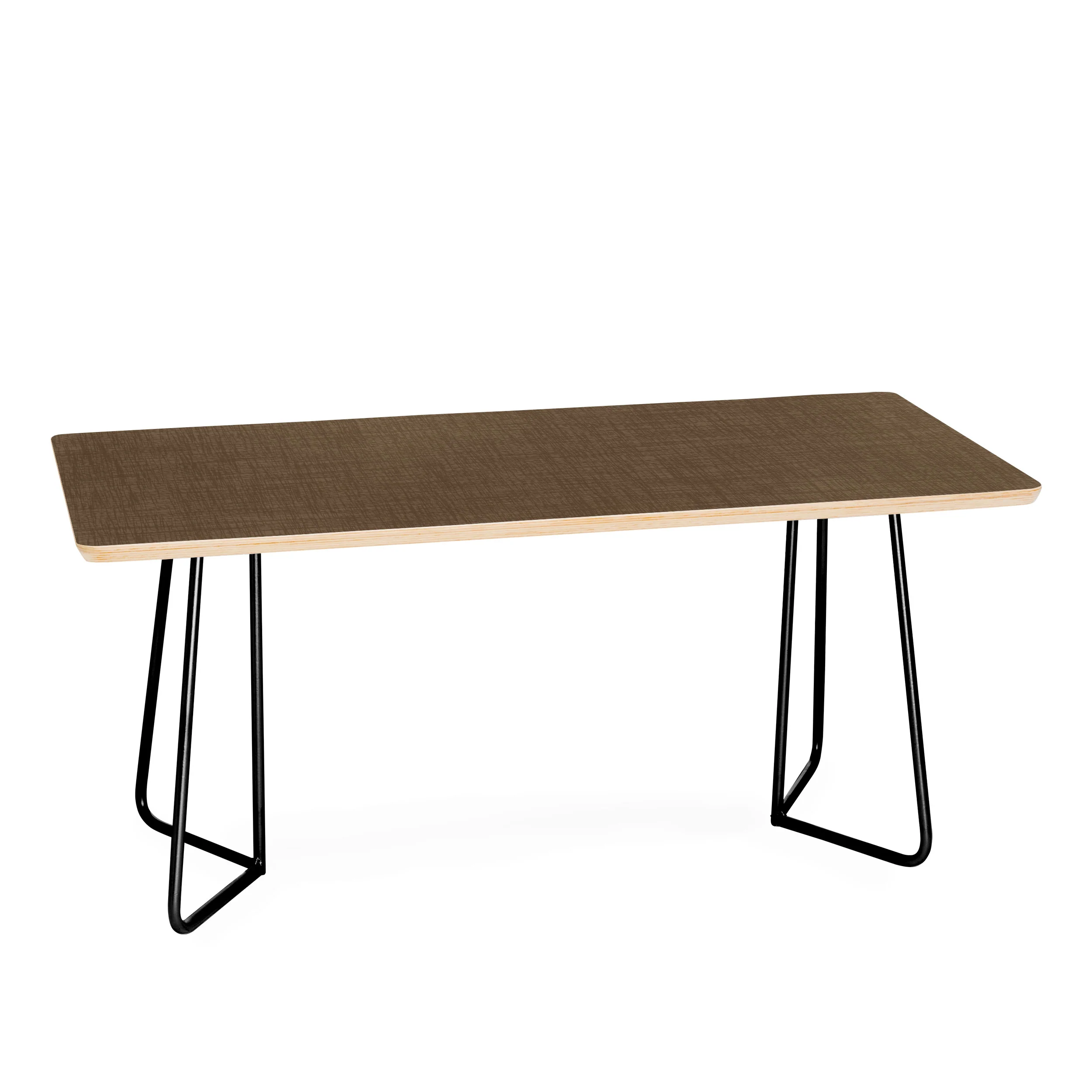 Avenie Cozy Linen Effect In Coffee Coffee Table - Image 2