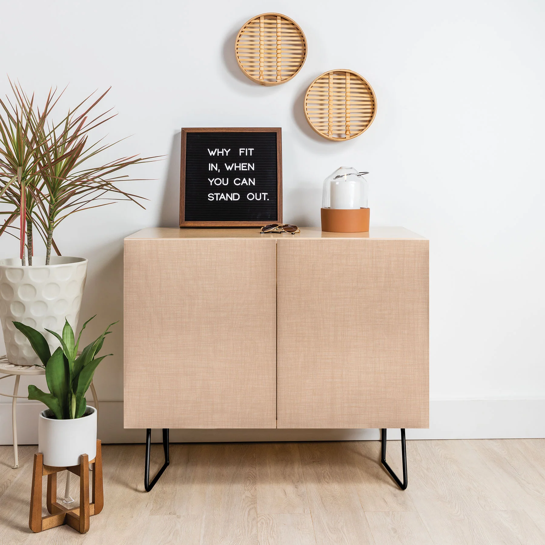 Avenie Cozy Linen Effect In Cream Credenza - Image 12