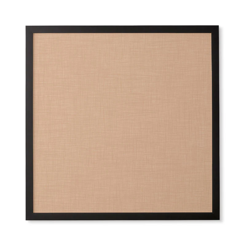Avenie Cozy Linen Effect In Cream Framed Wall Art - Image 11
