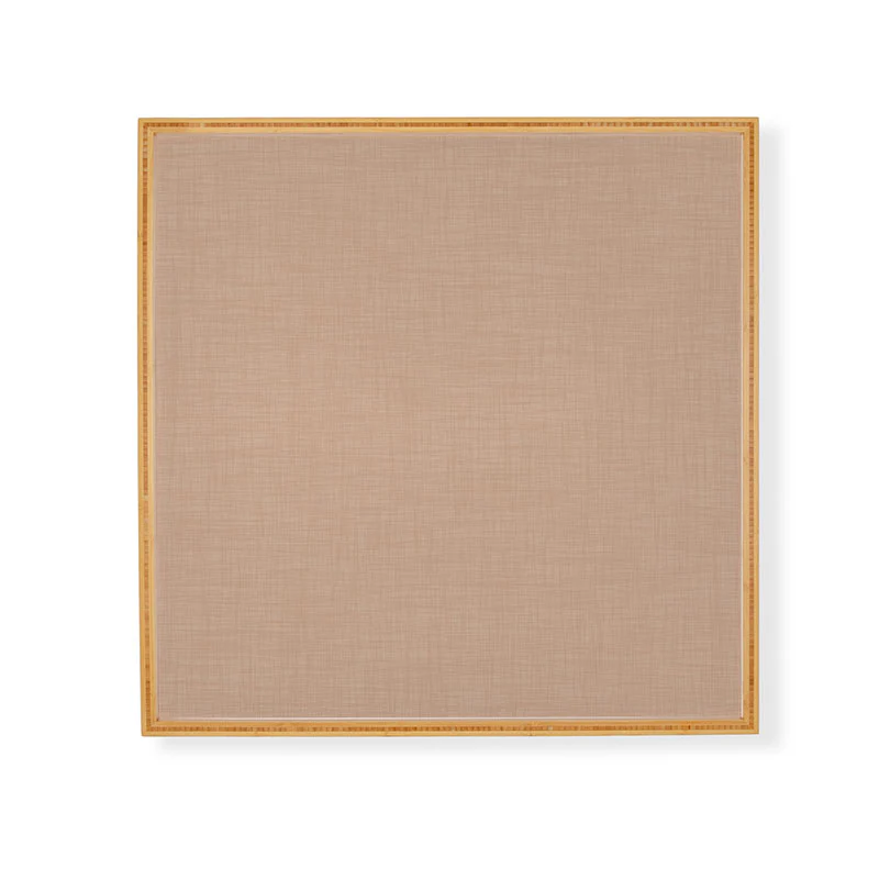 Avenie Cozy Linen Effect In Cream Framed Wall Art - Image 5