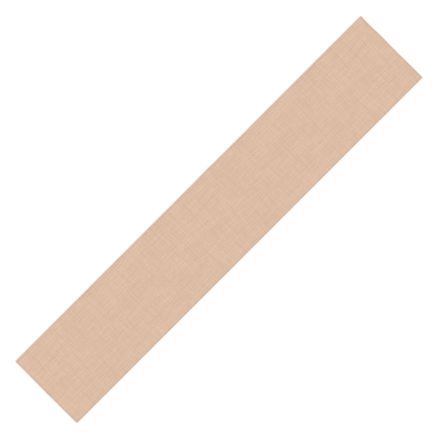 Avenie Cozy Linen Effect In Cream Table Runner