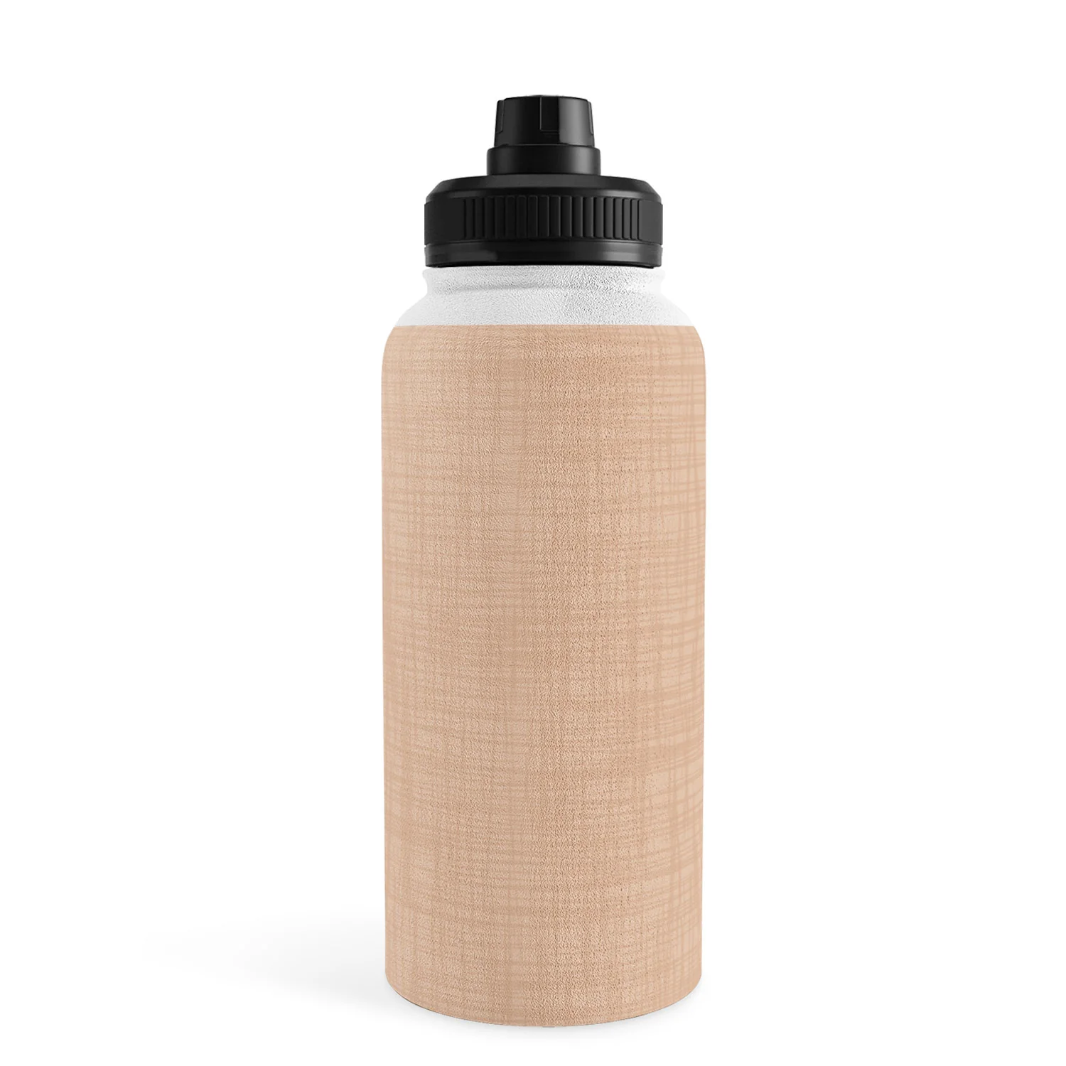 Avenie Cozy Linen Effect In Cream Water Bottle - Image 26