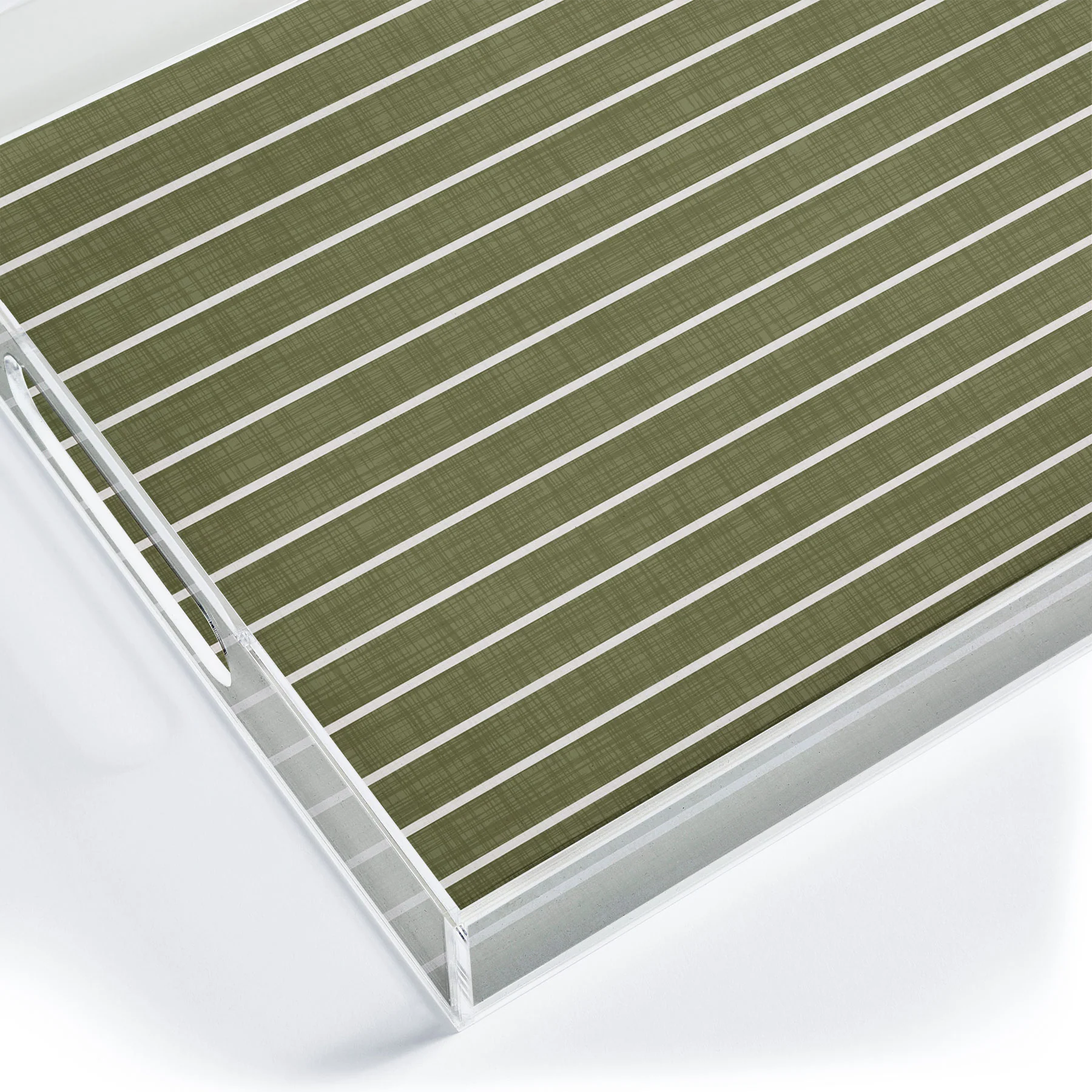 Avenie Cozy Stripes Acrylic Tray - Image 8