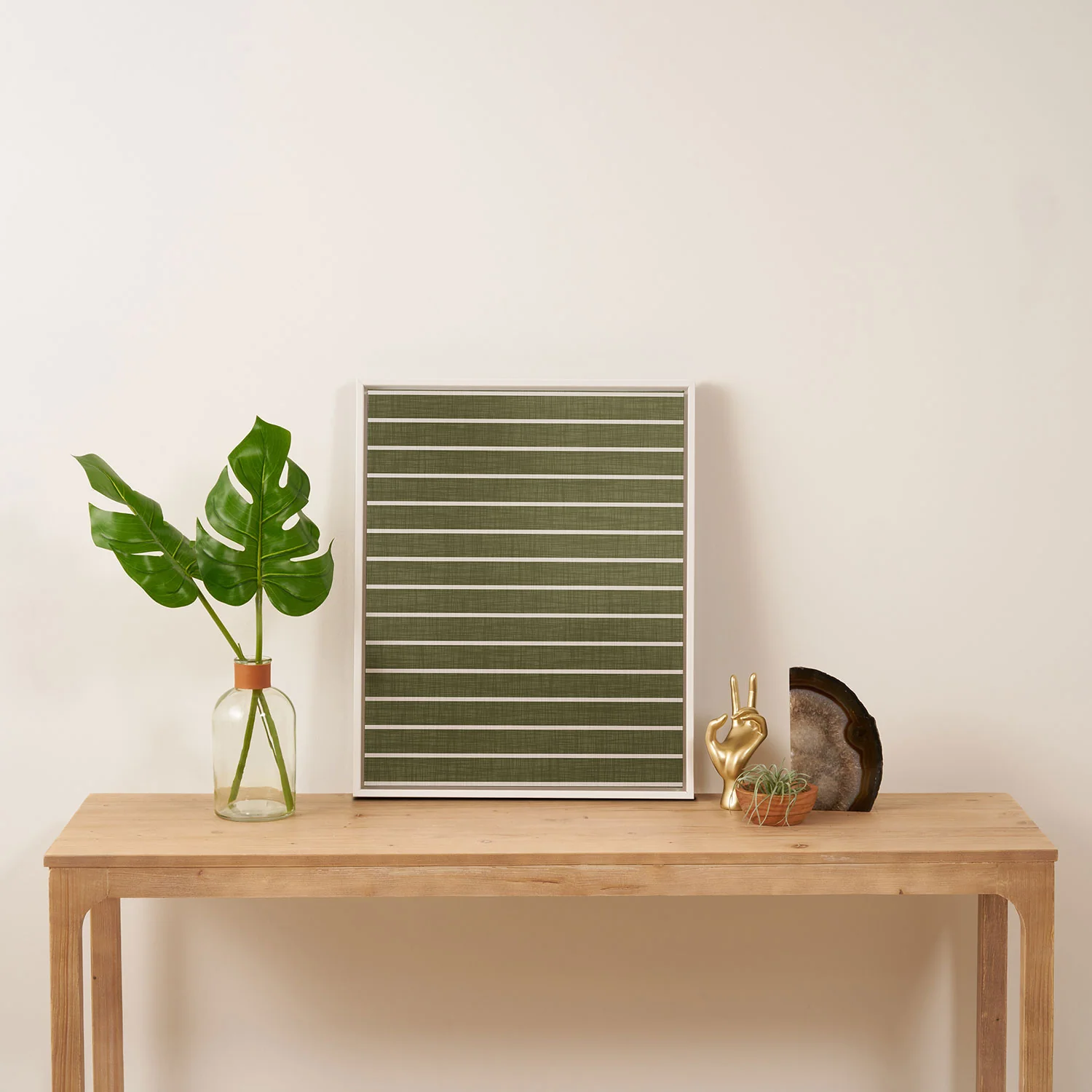 Avenie Cozy Stripes Art Canvas - Image 20