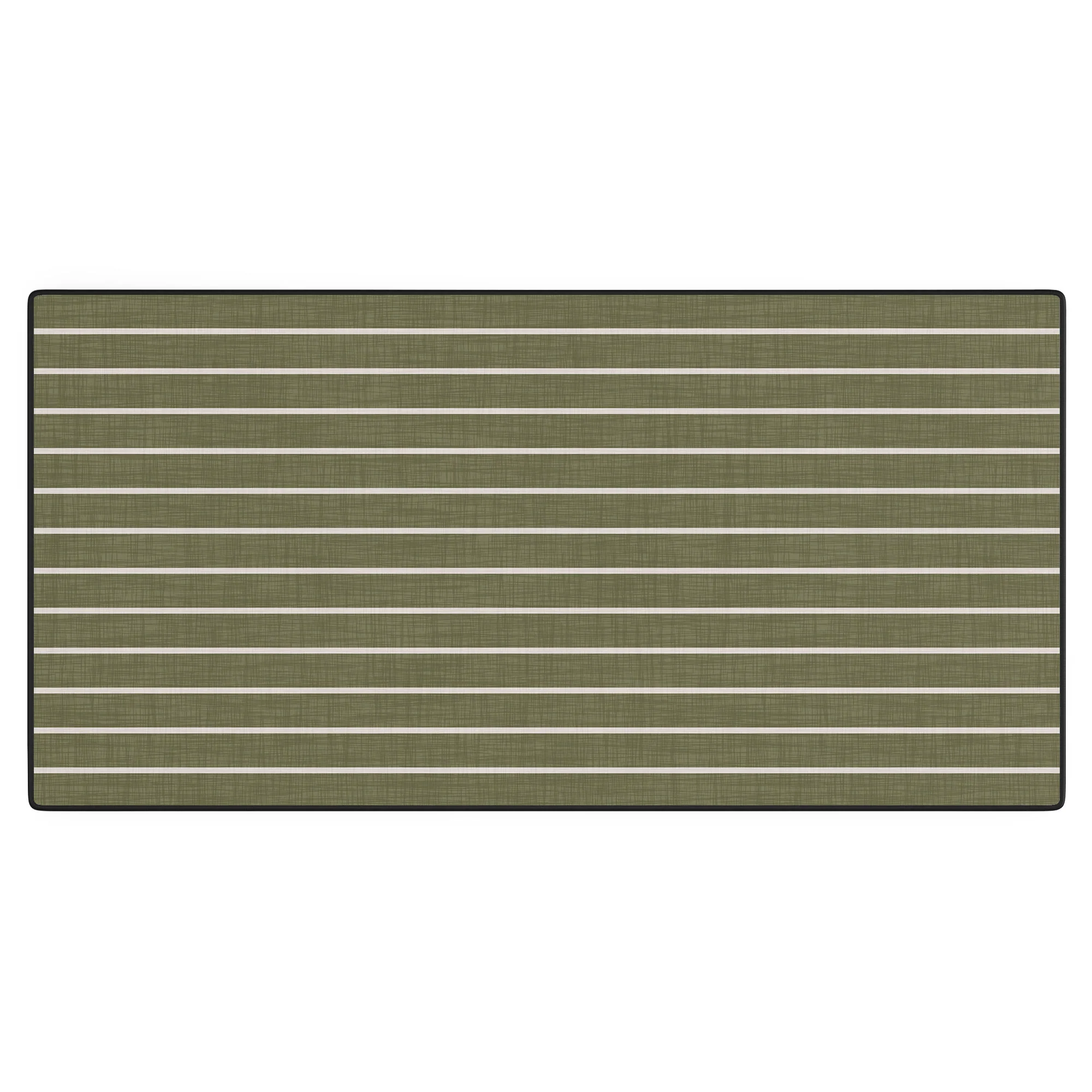 Avenie Cozy Stripes Desk Mat