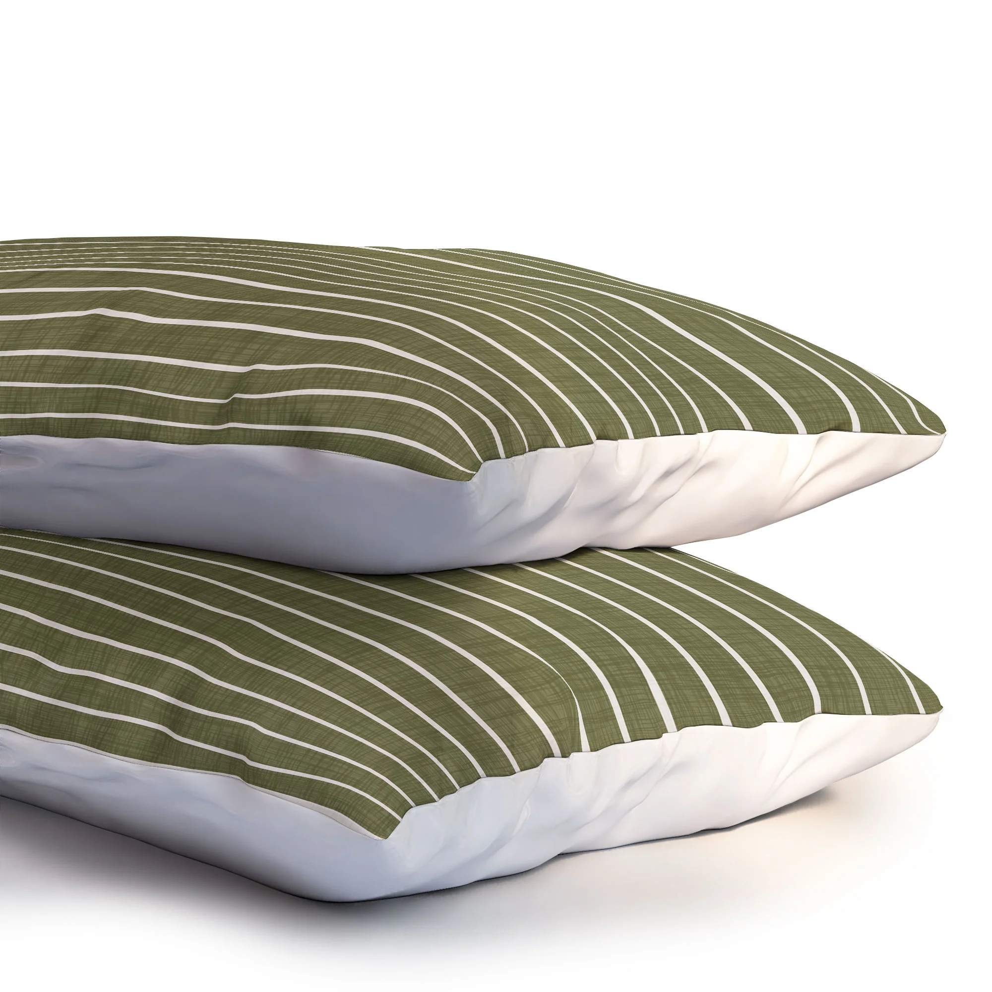 Avenie Cozy Stripes Pillow Shams - Image 6