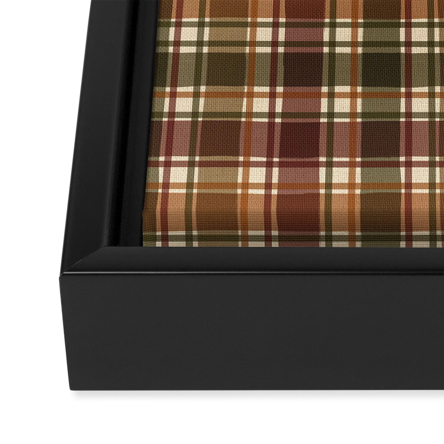 Avenie Cozy Vintage Plaid Art Canvas - Image 8
