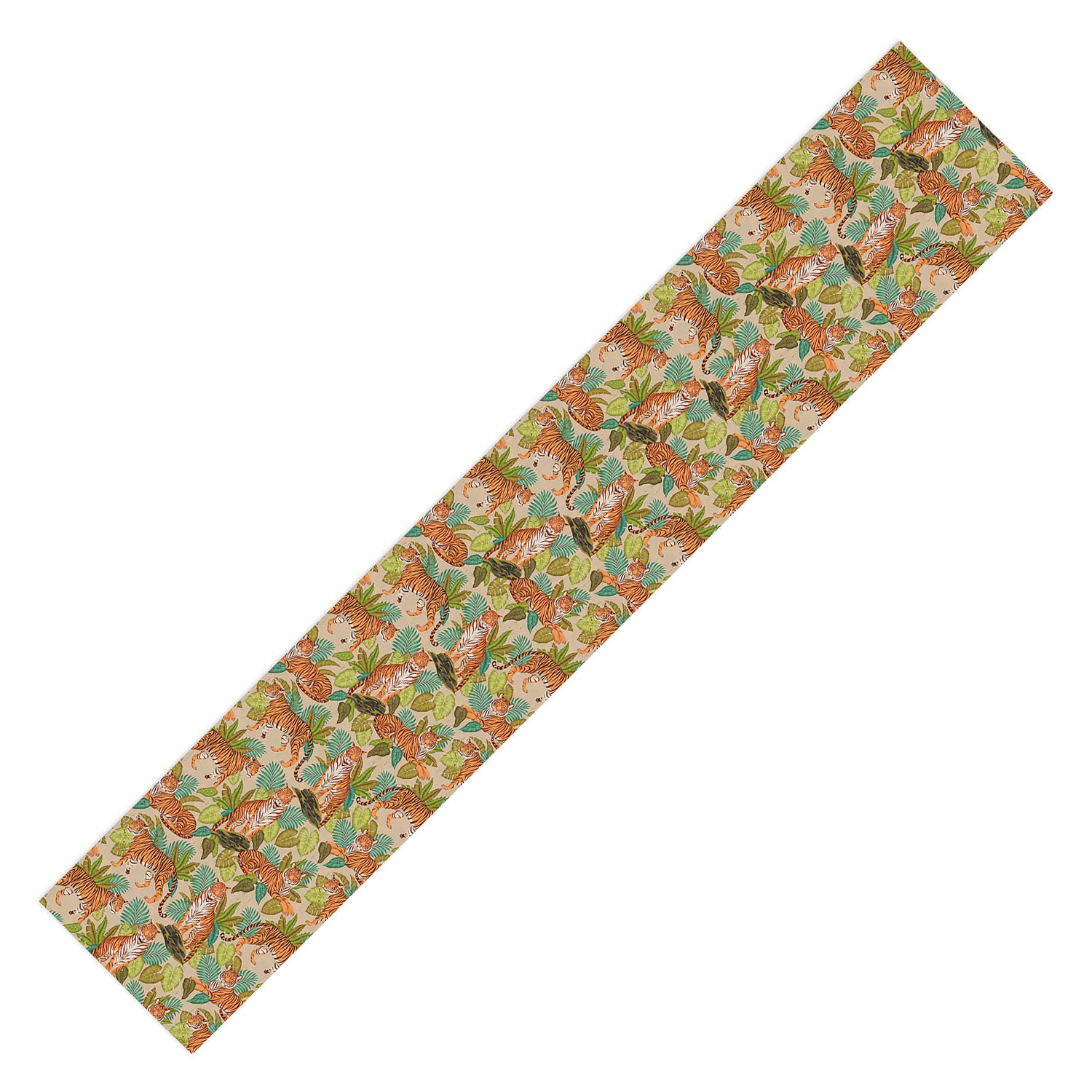 Avenie Jungle Tigers In Sand Table Runner