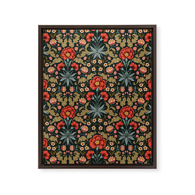 Avenie Morris Inspired Carnation Art Canvas - Image 22