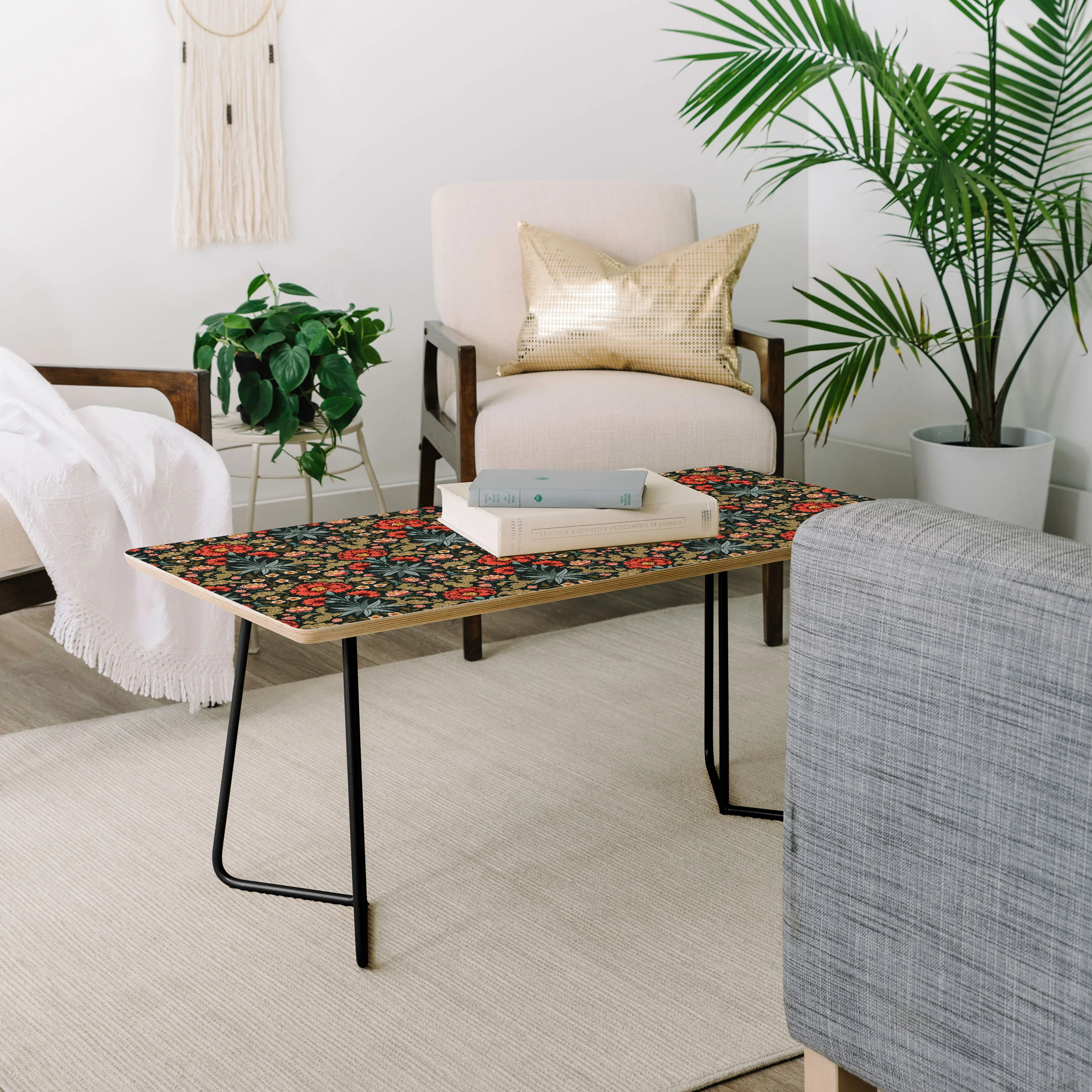 Avenie Morris Inspired Carnation Coffee Table - Image 8