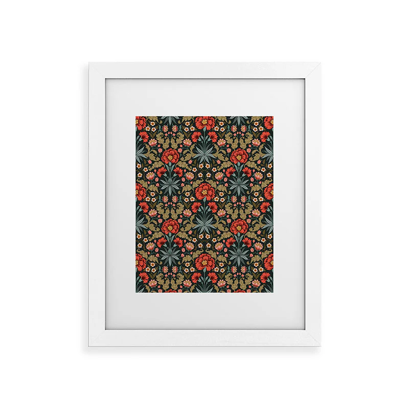 Avenie Morris Inspired Carnation Framed Art Print - Image 13