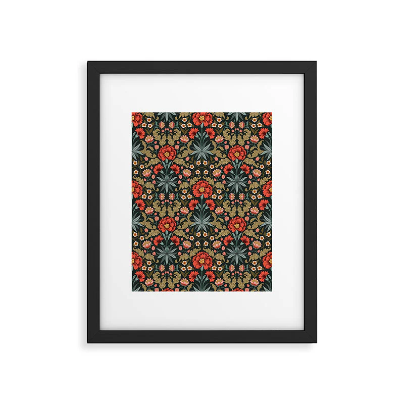 Avenie Morris Inspired Carnation Framed Art Print - Image 29