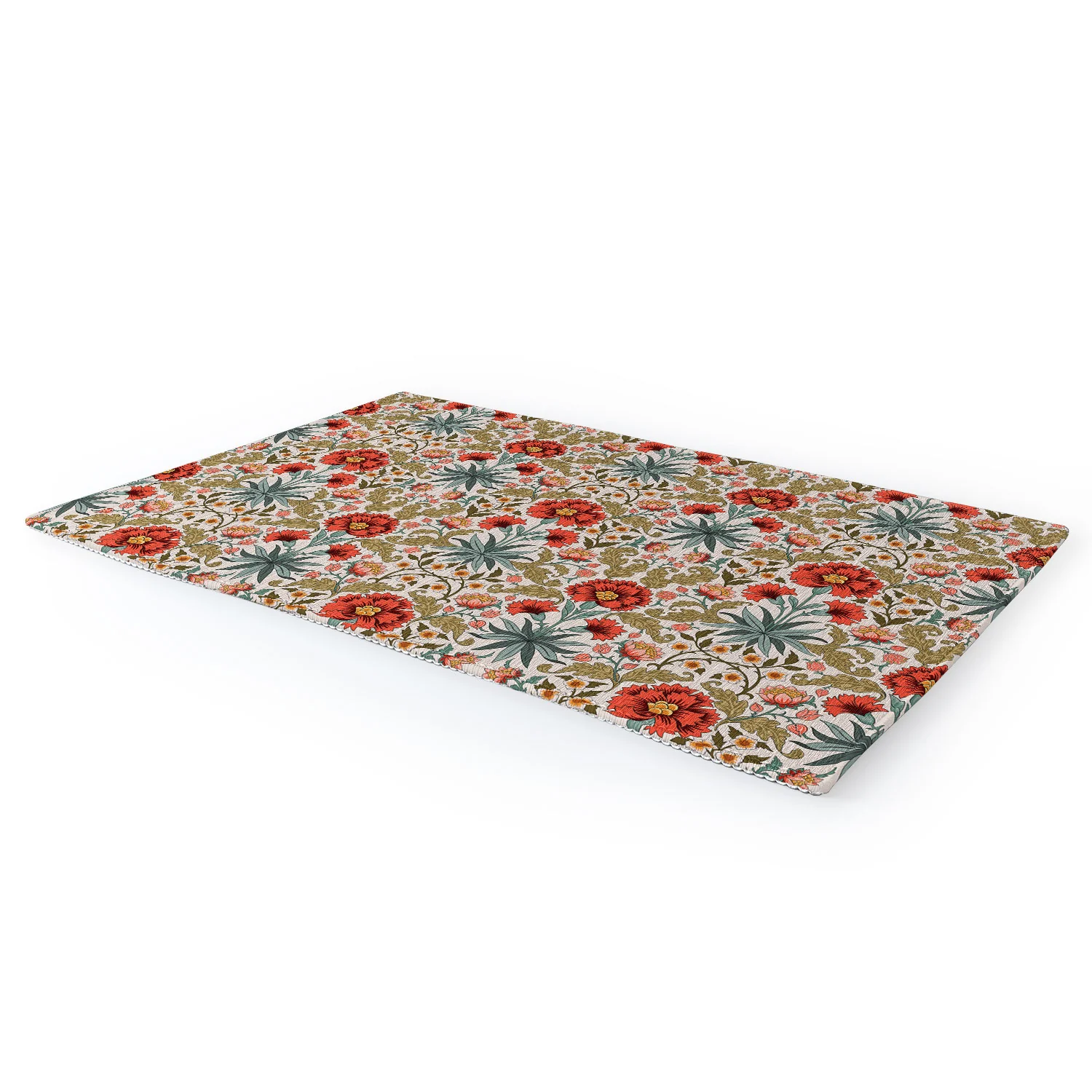 Avenie Morris Inspired Carnation I Area Rug - Image 2