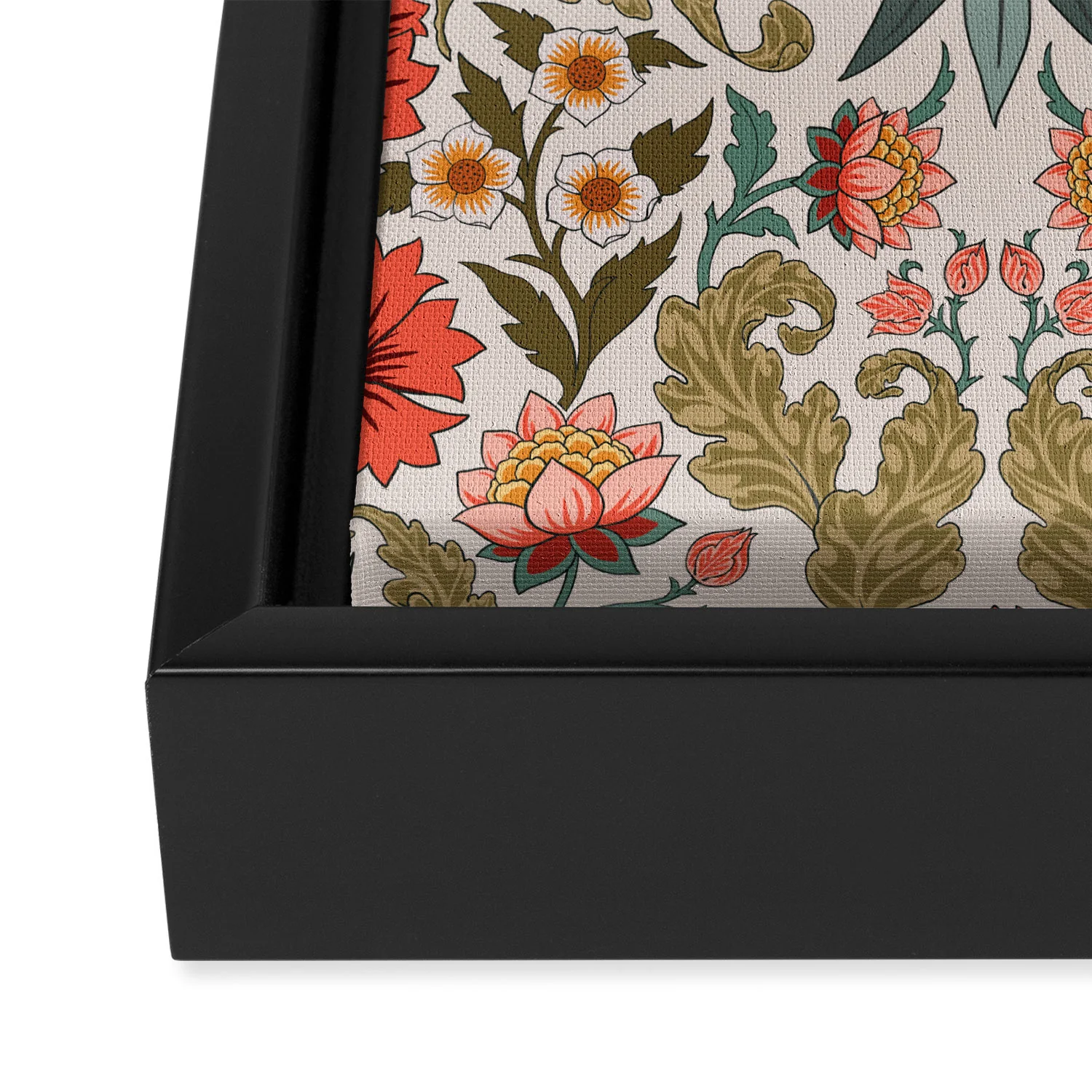 Avenie Morris Inspired Carnation I Art Canvas - Image 9