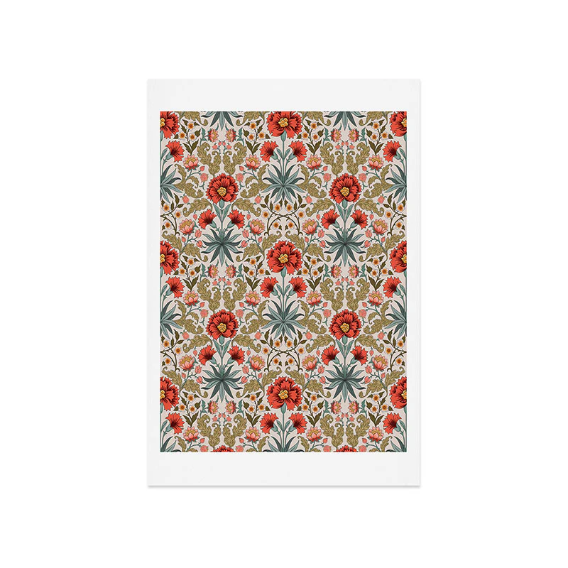 Avenie Morris Inspired Carnation I Art Print - Image 25