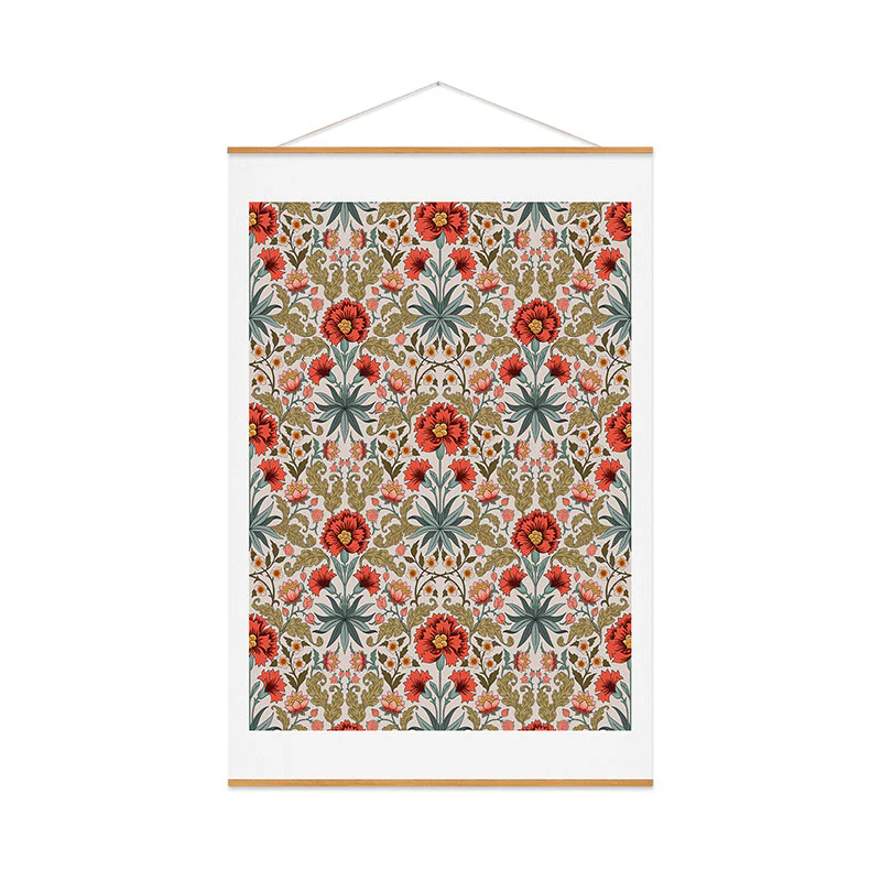 Avenie Morris Inspired Carnation I Art Print - Image 52